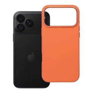 Forcell Case for iPhone 18 Pro Max / 17 Pro Max F-Protect Frame Premium compatible with Magsafe orange