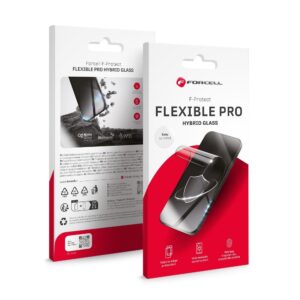Forcell Hybrid glass to Samsung A56 5G Flexible 5D black