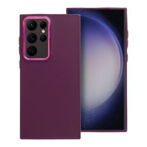 Frame case for Samsung S23 ULTRA purple