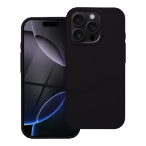Silicone case for iPhone 16 PRO black