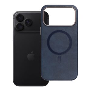 Gentleman Mag Cover case for iPhone 18 Pro Max / 17 Pro Max compatible with MagSafe navy blue