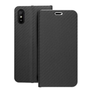 Luna Book Carbon flip case for Xiaomi Redmi 9AT / Redmi 9A black