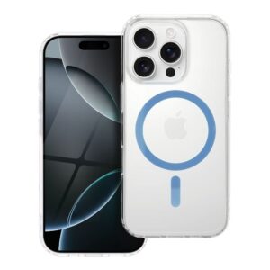 Case for Samsung A16 5G / A16 4G Drop Glue Colorful Ring Mag Cover compatible with MagSafe light blue
