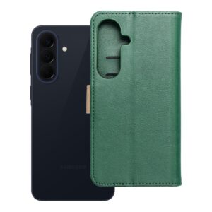 Split Book flip case for Samsung S26 green and gold