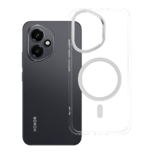 Frame Clear Hybrid Mag Cover case for Honor 400 compatible with MagSafe transparent