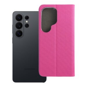 Sensitive Book flip case for Samsung S26 ULTRA pink