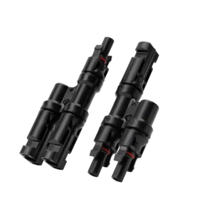 Cablu conector de incarcare solara Anker Solix MC4 cu 2 porturi Negru