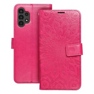 Mezzo Book flip case for Samsung A13 4G mandala magenta