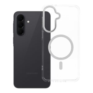 Frame Clear Hybrid Mag Cover case for Samsung A37 compatible with MagSafe transparent