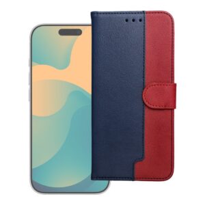 Split Book flip case for Samsung S26 ULTRA navy and red