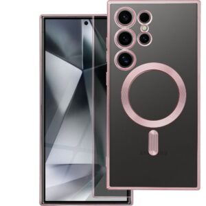 Electro Mag Cover case for Xiaomi Redmi 15C (173,16 x 81,07 x 8,2) compatible with MagSafe gold-rose