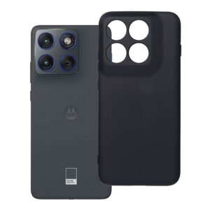 Silicone case for Motorola Edge 70 Pro 5G black