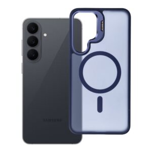 Forcell Case for Samsung S26 FE F-Protect Shadow Stand Premium compatible with MagSafe navy blue