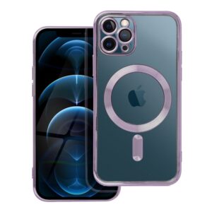 Electro Mag Cover case for iPhone 11 PRO compatible with MagSafe purple