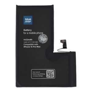 Blue Star Battery for iPhone 15 PRO MAX 4422 mAh HQ