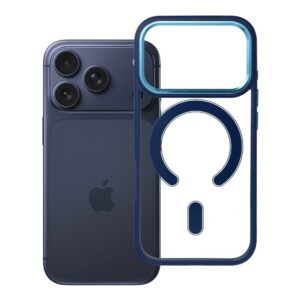 Color Edge Mag Cover case for iPhone 18 Pro / 17 Pro compatible with MagSafe light blue