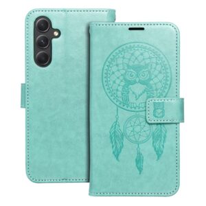 Mezzo Book flip case for Samsung A54 5G dreamcatcher green
