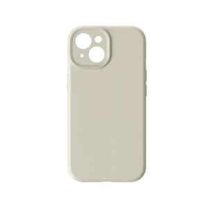 Forcell Case for iPhone 15 F-Protect Rubber Premium compatible with MagSafe antique white