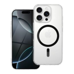 Case for iPhone 13 Drop Glue Colorful Ring Mag Cover compatible with MagSafe black