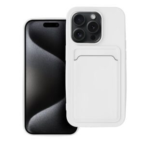 Card case for iPhone 15 PRO Case white