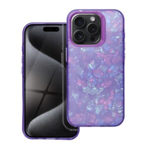 Case for iPhone 15 PRO Tutti Frutti purple