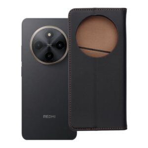 Smart Pro flip case for Xiaomi Redmi 17C Book leather black