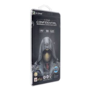 X-ONE Full Cover Extra Strong Privacy - for iPhone 15 Pro (full glue) tempered glass 9H