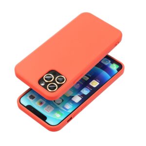 Silicone case for Samsung A55 5G peach