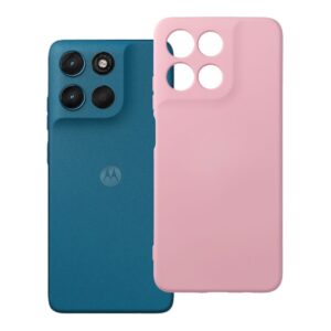Silicone case for Motorola G57 / G57 Power powder pink