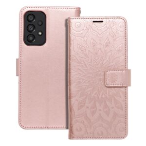 Mezzo Book flip case for Samsung A33 5G mandala rose gold