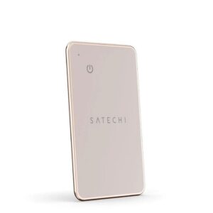 Satechi Locator compatible with Apple Find My card shape ST-LFAWCR desert rose