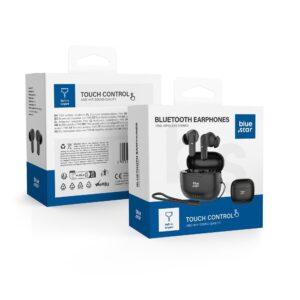 Blue Star Wireless earphones BK31 TWS black