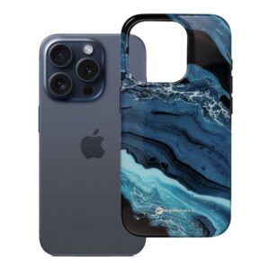 Forcell Case for iPhone 15 PRO F-Protect Mirage compatible with Magsafe Military Drop-Test deep sea