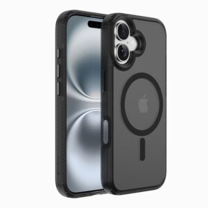 X-ONE Dropguard 2S compatible with MagSafe for iPhone 17 black frost matte