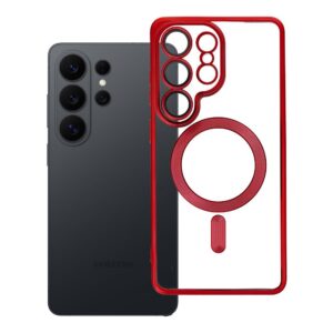 Electro Mag Cover case for Samsung S26 ULTRA compatible with MagSafe red