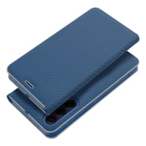 Luna Book Carbon flip case for Xiaomi 14 ULTRA blue