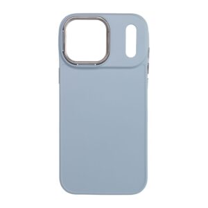 Frame case for iPhone 18 Pro Max / 17 Pro Max light blue
