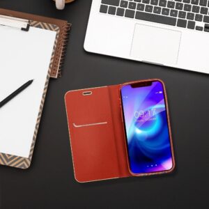 Luna Book Gold flip case for Samsung A33 5G red