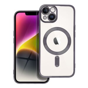 Electro Mag Cover case for iPhone 14 compatible with MagSafe black