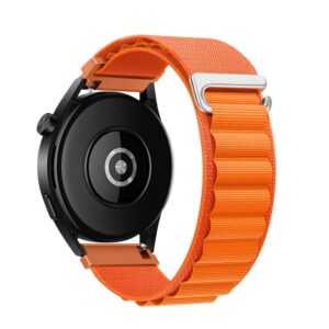 Forcell Strap to Samsung Galaxy Watch F-Design FS05 polyester fiber buckle 22 mm orange