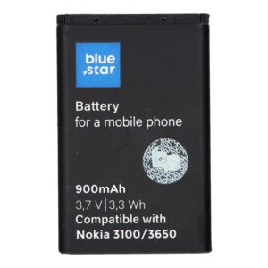 Blue Star Battery for Nokia 3100 / 3650 / 6230 / 3110 Classic 900 mAh