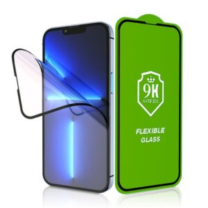 Bestsuit 5D Full Glue Hybrid Glass for Xiaomi Redmi NOTE 14 4G/5G Flexible black