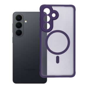 Full Matte Mag case for Samsung S26 Cover compatible with MagSafe purple