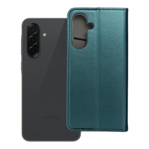 Flip case for Samsung A36 Smart Magneto dark green