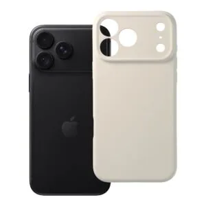 Forcell Case for iPhone 18 Pro Max / 17 Pro Max F-Protect Rubber Premium compatible with MagSafe antique white