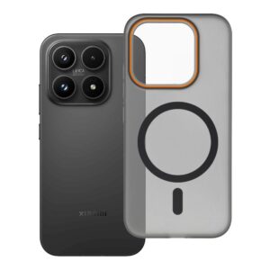 Go Orange case for Xiaomi 17 compatible with MagSafe black