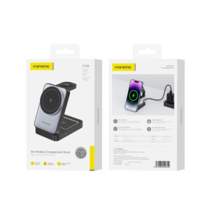 FONENG wireless charger 3in1 CP126 15W Black