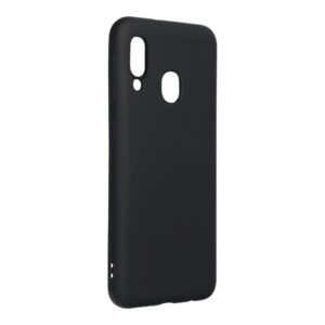 Silicone case for Samsung A40 black