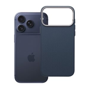 K-Look case for iPhone 17 Pro Max / 18 Pro Max (low camera edge) compatible with MagSafe blue