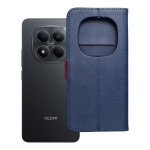 Split Book flip case for Xiaomi Redmi NOTE 15 PRO 5G navy and red